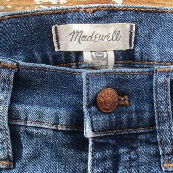 MADEWELL Jeans Size 27 10" High Rise Skinny Denim - Picture 13 of 13